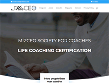 Tablet Screenshot of mizceo.com